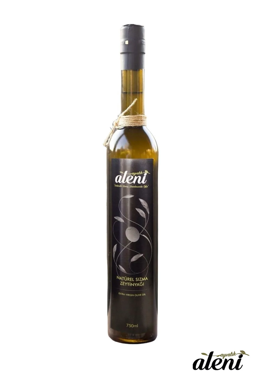 Ayvalık Natürel Sızma Zeytinyağı (500 ml Uzun Şişe)
